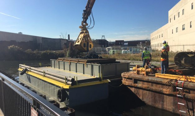 Sevenson Completes Gowanus Canal Pilot Project